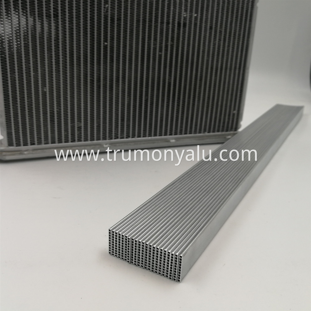 Aluminum extruded tubes